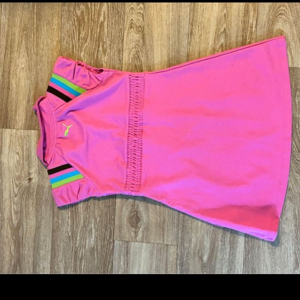 Girls Pink Puma dress